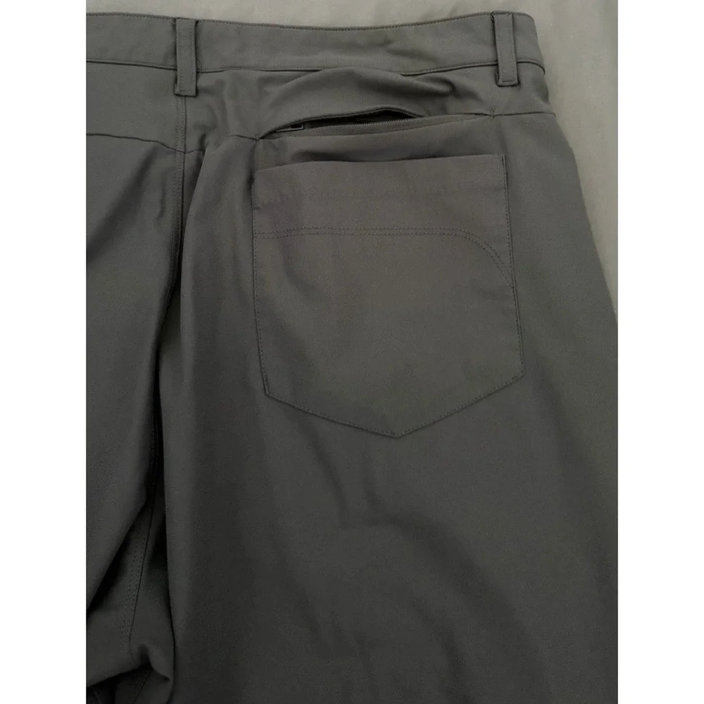 Fabletics Pants Mens Size 38 Dark Gray Performance Commuter Golf Outdoor